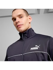 Puma Grey Mens Piping Tracksuit - Image 4 of 6