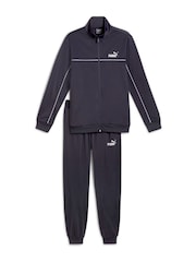 Puma Grey Mens Piping Tracksuit - Image 6 of 6