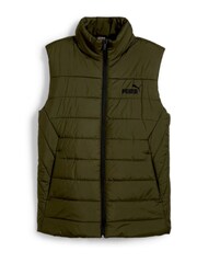 Puma Green Mens Essentials Padded Vest - Image 6 of 6