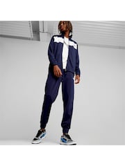 Puma Blue Mens Poly Tracksuit - Image 1 of 6