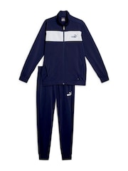 Puma Blue Mens Poly Tracksuit - Image 6 of 6
