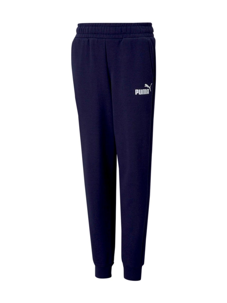 Puma Blue Kids Boys Essentials Logo Joggers - Image 1 of 2