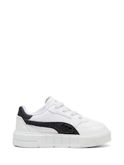 Puma White Black Cali Court Animal Baby Girl Sneakers - Image 1 of 6