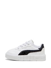 Puma White Black Cali Court Animal Baby Girl Sneakers - Image 2 of 6