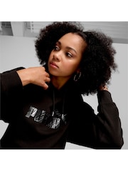 Puma Black Womens ESS+ ANIMAL Hoodie - Image 6 of 6