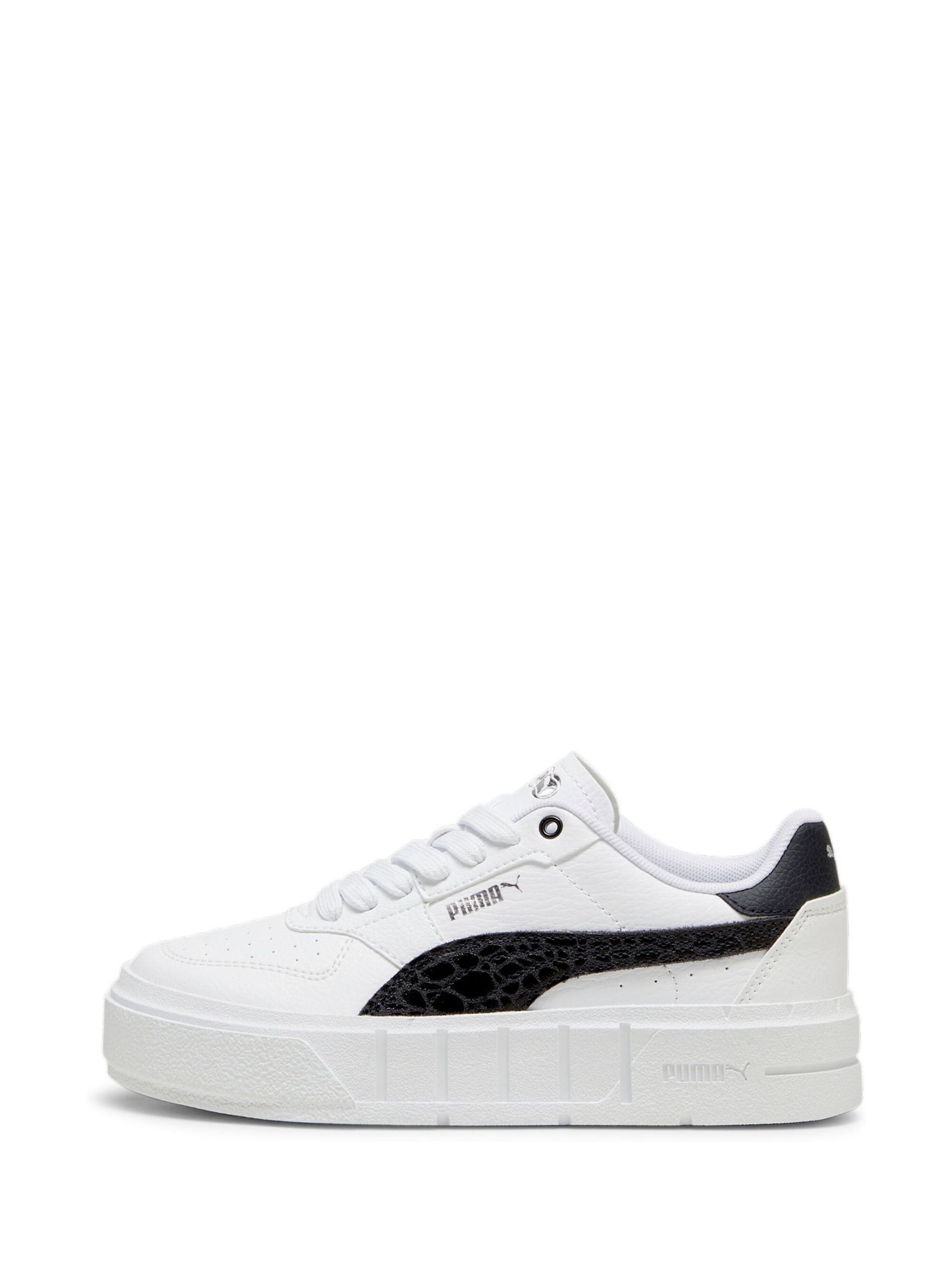 Buy Puma White Black Kids Girls Cali Court Animal Sneakers from Next Oman