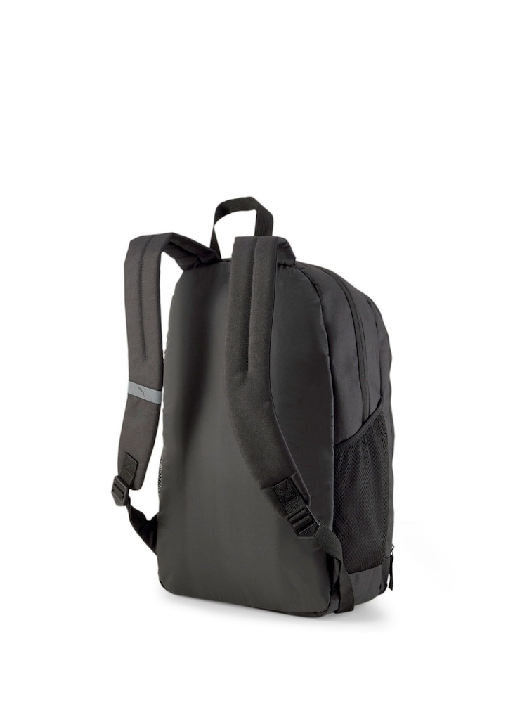 Puma Black Unisex Buzz Backpack - Image 2 of 6