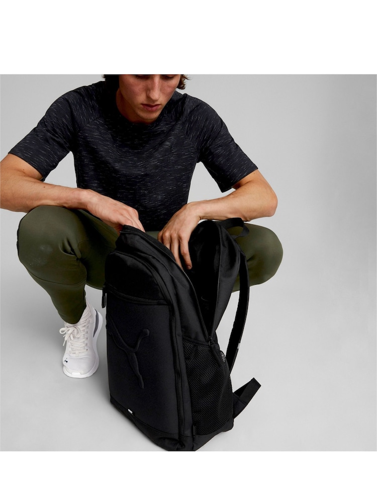 Puma Black Unisex Buzz Backpack - Image 6 of 6
