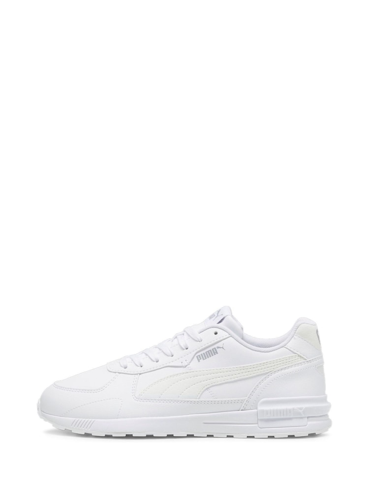 Puma White Unisex Graviton 2 Sneakers - Image 2 of 6