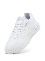 Puma White Unisex Graviton 2 Sneakers - Image 4 of 6