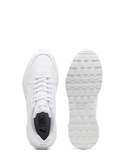 Puma White Unisex Graviton 2 Sneakers - Image 5 of 6
