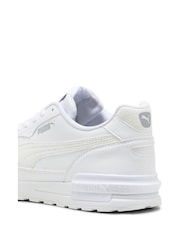 Puma White Unisex Graviton 2 Sneakers - Image 6 of 6
