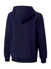 Puma Blue Youth Essentials Big Logo Hoodie - Image 2 of 2