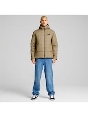 Puma Brown Essential Coat Jacket - Image 1 of 6