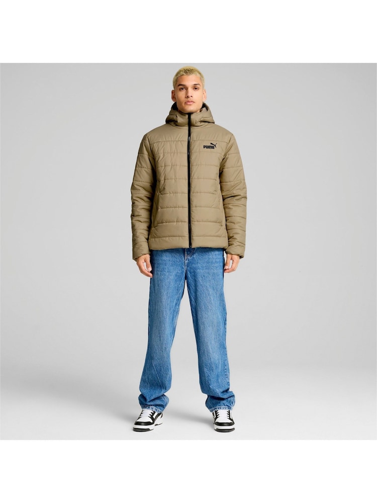 Puma Brown Essential Coat Jacket - Image 1 of 6