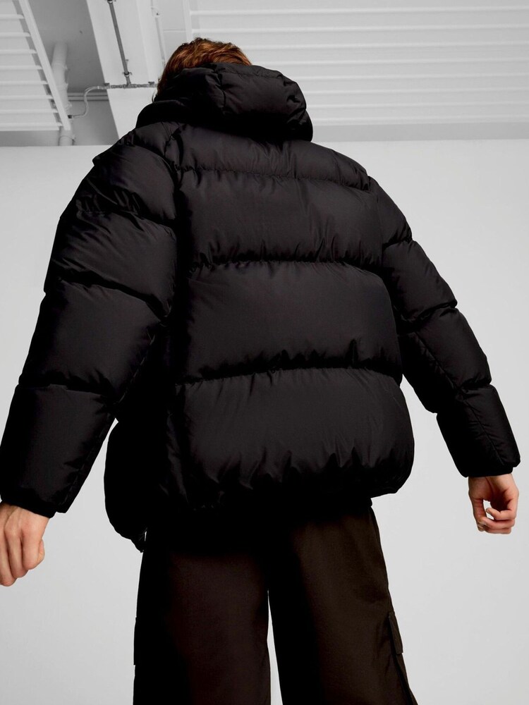 Puma Black Mens Down Puffer Jacket - Image 2 of 6 Puma Black Mens Down Puffer Jacket - Image 2 of 6