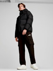 Puma Black Mens Down Puffer Jacket - Image 3 of 6