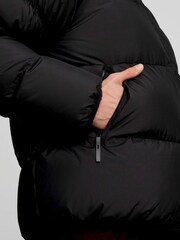 Puma Black Mens Down Puffer Jacket - Image 6 of 6