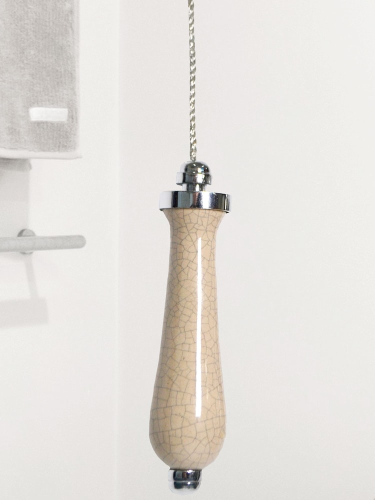 Laura Ashley Pale Slate Bertie Light Pull - Image 1 of 3