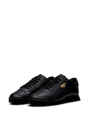 Puma Black Unisex Roma 68 Revival Sneakers - Image 3 of 6