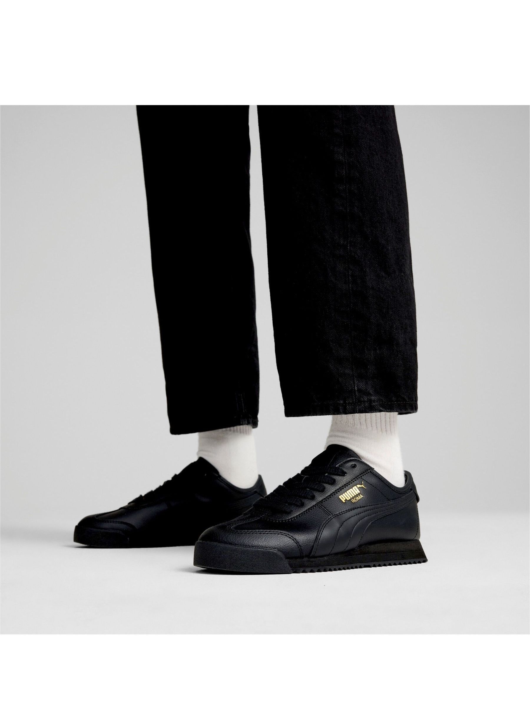 Buy Puma Black Unisex Roma 68 Revival Sneakers from the Next UK online shop