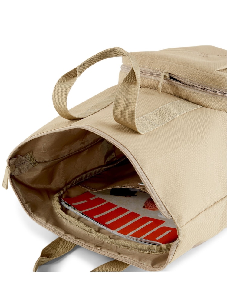 Puma Brown Unisex Classics Archive Tote Backpack - Image 2 of 4