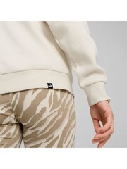 Puma White Womens ESS+ ANIMAL Hoodie - Image 3 of 6