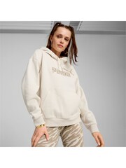 Puma White Womens ESS+ ANIMAL Hoodie - Image 6 of 6