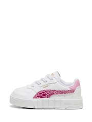 Puma White Cali Court Animal Baby Girl Sneakers - Image 2 of 6