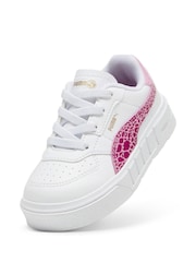 Puma White Cali Court Animal Baby Girl Sneakers - Image 4 of 6