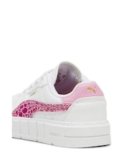 Puma White Cali Court Animal Baby Girl Sneakers - Image 5 of 6
