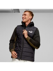 Puma Black Mens Essentials Padded Vest - Image 1 of 6