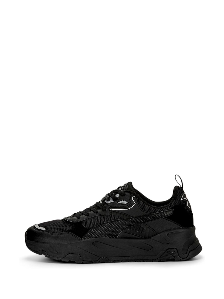 Puma Black Unisex Trinity Sneakers - Image 2 of 6