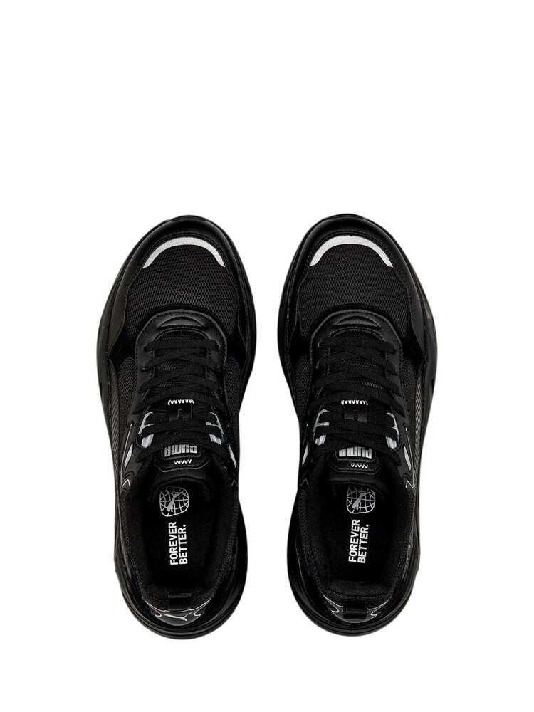 Puma Black Unisex Trinity Sneakers - Image 4 of 6