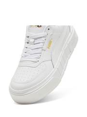 Puma White Kids Girls Cali Court Leather Sneakers - Image 5 of 6