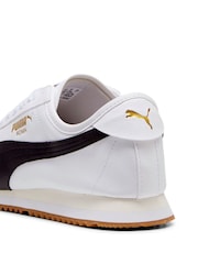 Puma White Unisex Roma 68 Revival Sneakers - Image 6 of 6