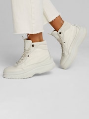 Puma White Womens Mayra Sneakers - Image 1 of 6