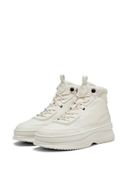 Puma White Womens Mayra Sneakers - Image 4 of 6
