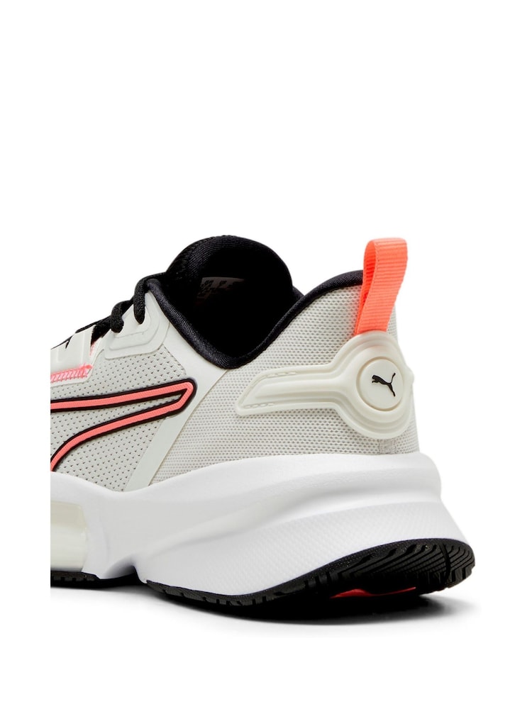 Puma Grey Womens PWR Frame TR 3 Training Shoes - Image 6 of 6
