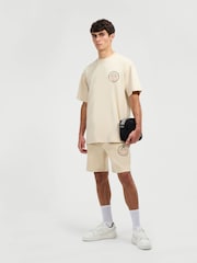 Hellbraun - Ellesse Mens Duomo T-Shirt - Bild 3 von 6