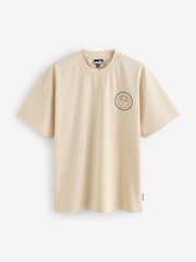 Hellbraun - Ellesse Mens Duomo T-Shirt - Bild 6 von 6