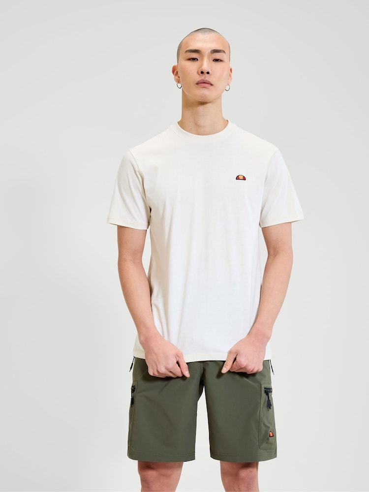 White Ground - Ellesse Мужская футболка из 100% хлопка Cassia - Image 1 of 4