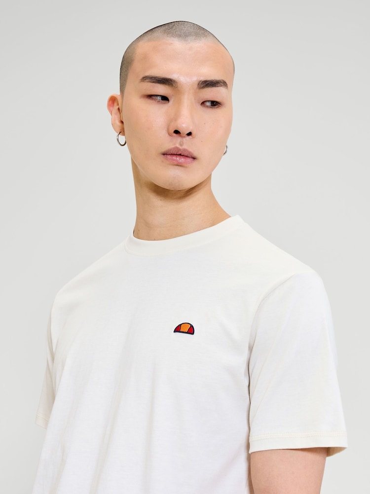White Ground - Ellesse Мужская футболка из 100% хлопка Cassia - Image 4 of 4