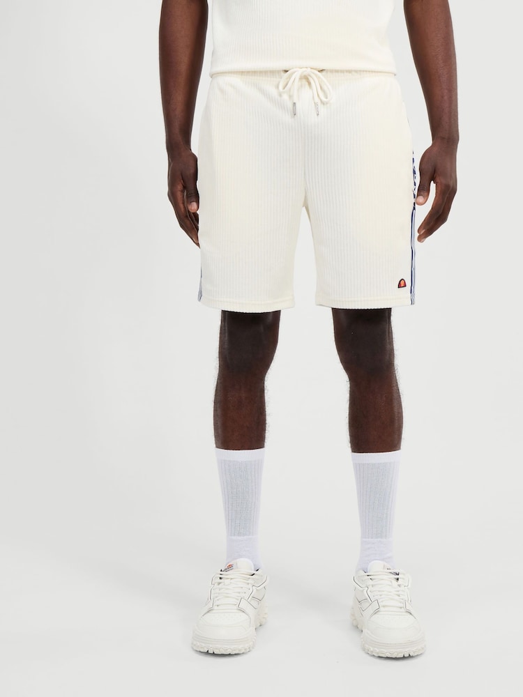 Ellesse Mens Tomatro White Shorts - Image 1 of 7