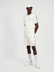 Ellesse Mens Tomatro White Shorts - Image 3 of 7