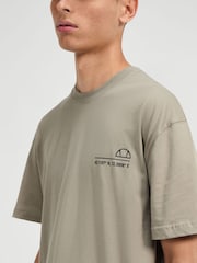 كاكي أخضر - تيشرت Parete للرجال من Ellesse - Image 5 of 6