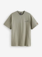 كاكي أخضر - تيشرت Parete للرجال من Ellesse - Image 6 of 6