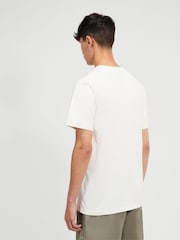 Ellesse Mens Mellino 100% Cotton White T-Shirt - Image 2 of 6