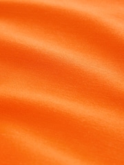Orange Cornelli Wide Leg Jumpsuit With Linen - Image 7 of 7