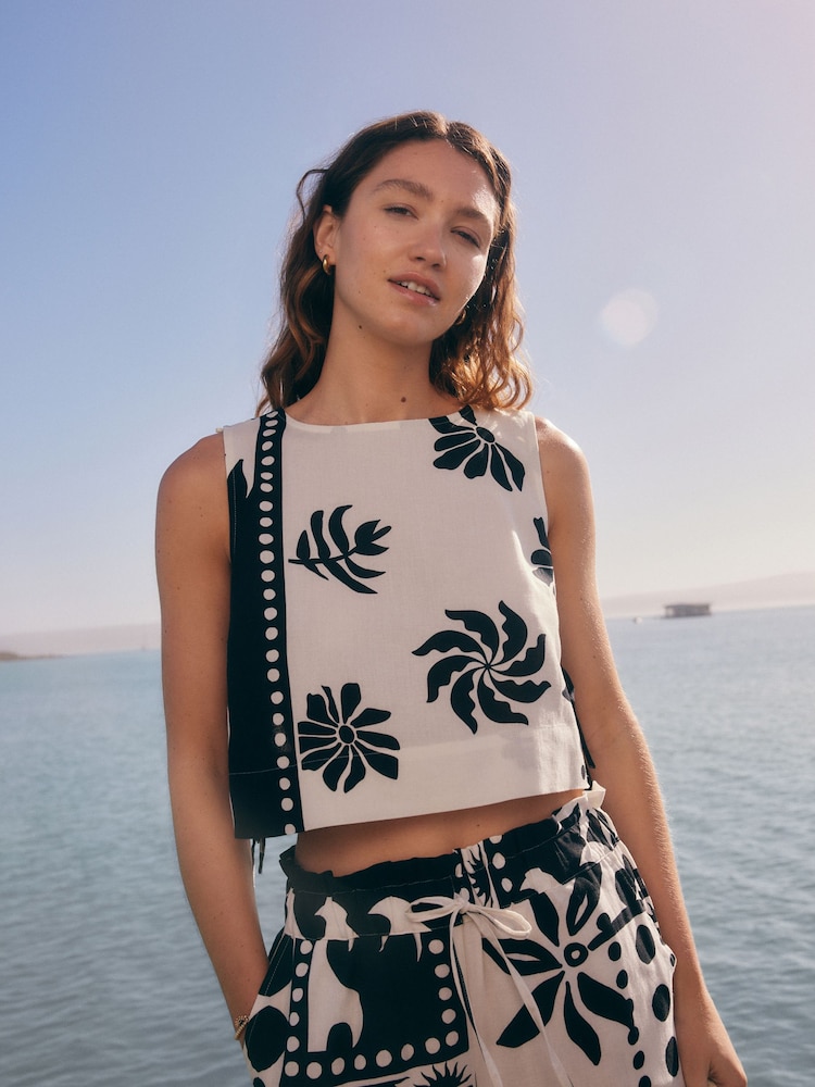 monochrome - Shell Top With Lin - Image 3 of 7